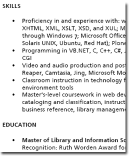 ray henry: resume
